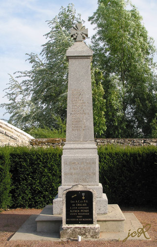 Chalais — monument aux morts